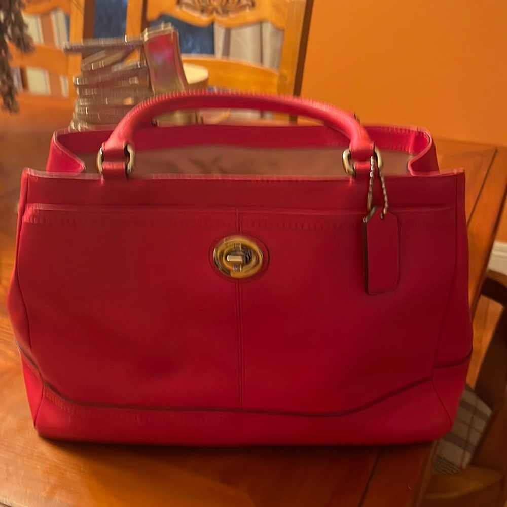 Authentic coach tote.